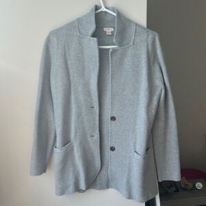 J. Crew 100% cotton blazer cardigan